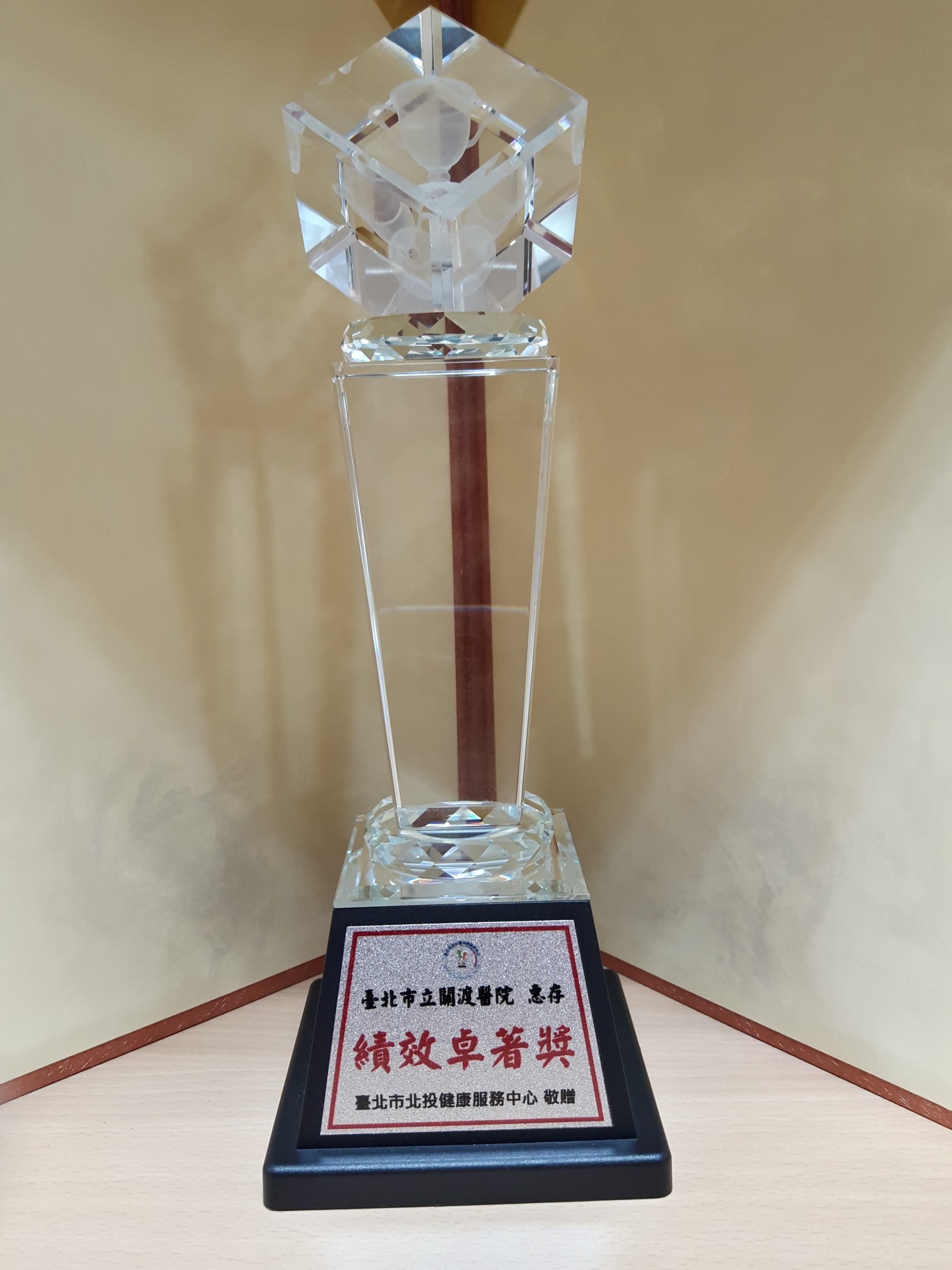 「績效卓著」獎牌