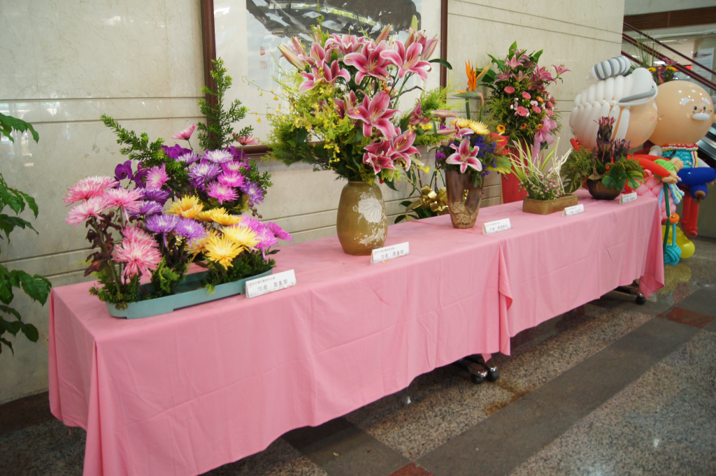 志工插花展